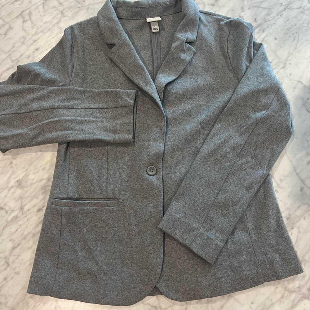 A New Day Heather Gray Women's Blazer - Size L